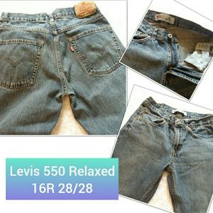 Levis 550 16R 28/28 Jeans